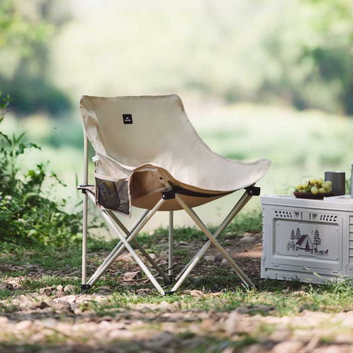 Стілець складаний Naturehike Stellaluna T01 CNH23JU13002, S, бежевий