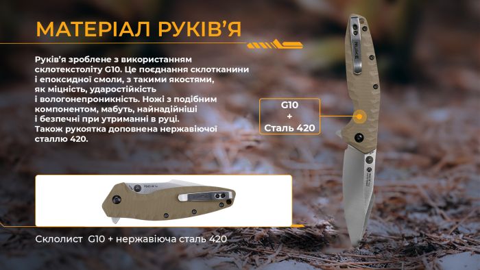 Ніж складаний Ruike P843-W