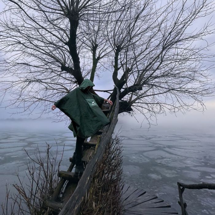 Плащ-дощовик Naturehike CNH23RG001, темно-зелений