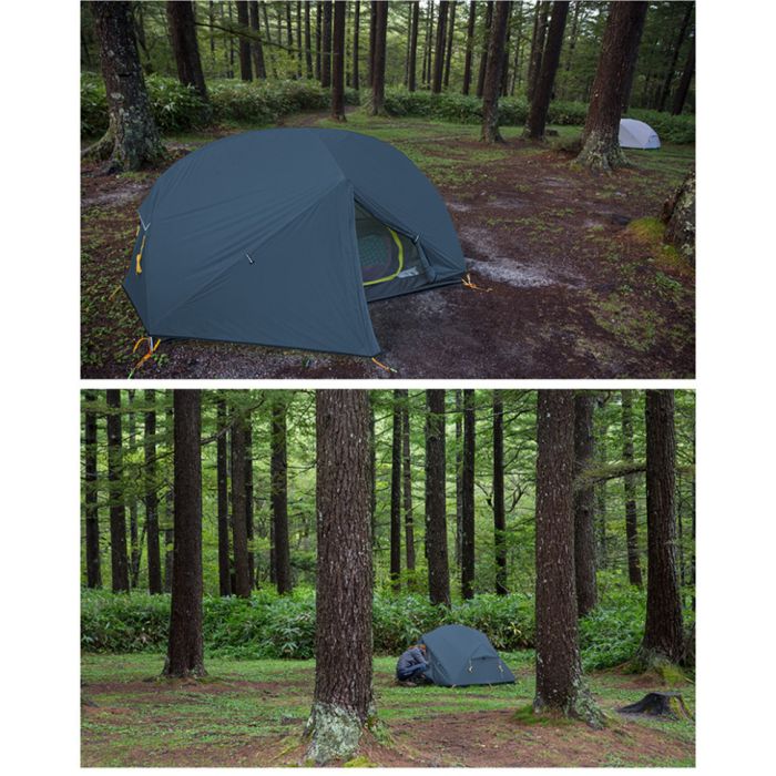 Намет двомісний ультралегкий Naturehike Mongar UL NH19M002-J, синій