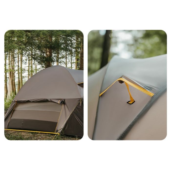Намет шестимісний Naturehike, KOTA 6, CNK2450WS031, 75D, світло-коричневий