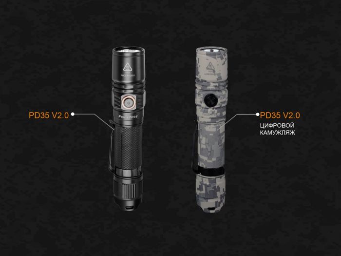 Ліхтар ручний Fenix PD35 V20 Camo Edition Cree XP-L HI LED