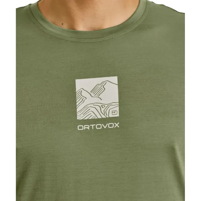 Футболка Ortovox 120 Cool Tec Abstract Ts Mns M