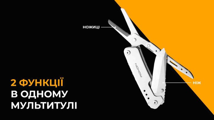 Ніж-Ножиці Roxon KS S501
