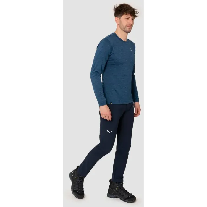 Футболка Salewa Puez Melange Dry L/S