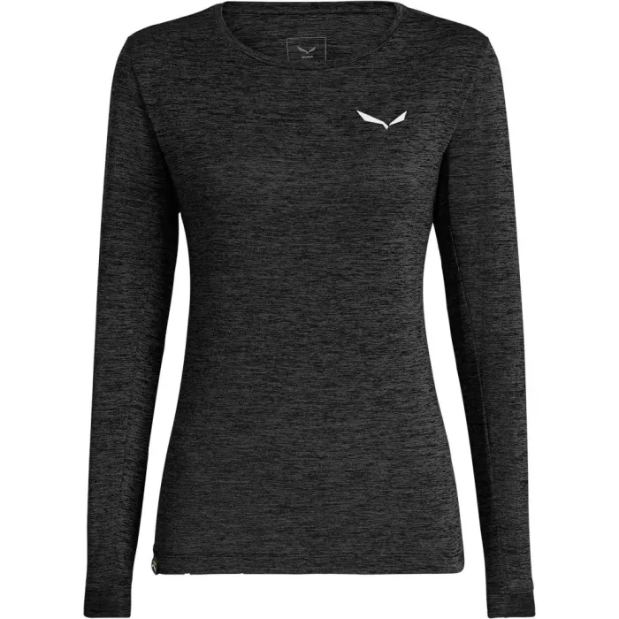 Футболка Salewa Puez Melange Dry L/S Tee Wmn