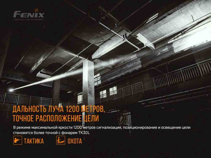 Ліхтар ручний лазерний Fenix TK30 Laser