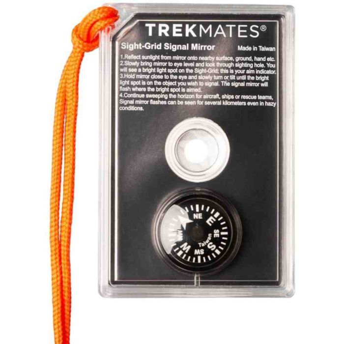 Дзеркало Trekmates Signal Mirror with Compass and Float 